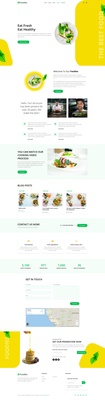 Foodies Website Template