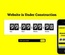 Website Under Construction Web and Mobile Template for Free