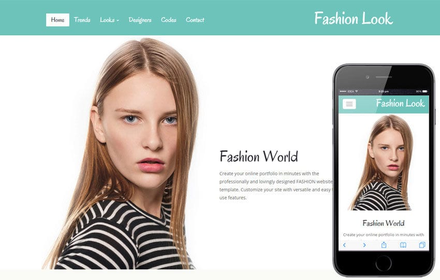 Fashion Look a Fashion Category Flat Bootstrap Responsive Web Template