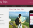 Easy Trip web and mobile website template for free