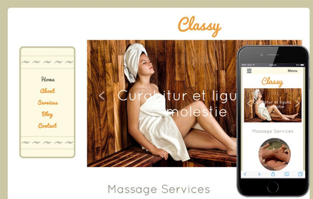 Classy a Beauty and Spa Category Flat Bootstrap Responsive Web Template