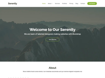 Serenity - Bootstrap Corporate Template | BootstrapMade