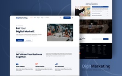 DigitMarketing an Corporate Website Template