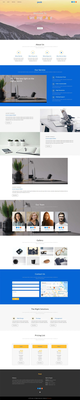 Peek a Landing Page Bootstrap Responsive Web Template