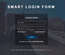 Smart Login Form Responsive Widget Template