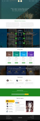 Builders and Developers a Real Estate Bootstrap Responsive Web Template