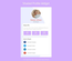 Shaded Profile Widget a Flat Responsive Widget Template