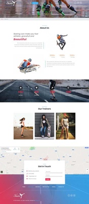 Skater a Sports Category Bootstrap Responsive Web Template