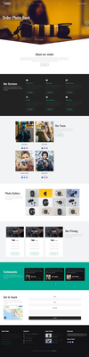 Shoot Photography Category Bootstrap Responsive Web Template