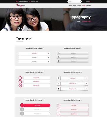 Skill Point an Education category Flat Bootstrap Responsive Web Template