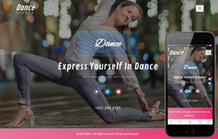 Dance an Entertainment Category Bootstrap Responsive Web Template