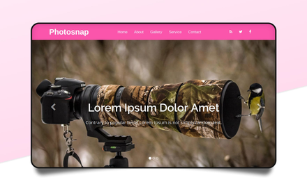 Photosnap a Photo Gallery Category Bootstrap Responsive Web Template