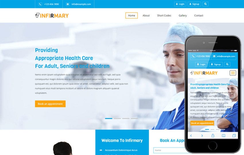 Infirmary a Medical Category Flat Bootstrap Responsive Web Template