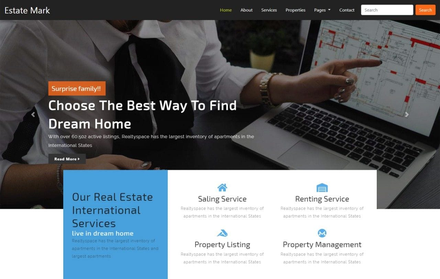 Estate Mark Real Estate Category Bootstrap Responsive Web Template