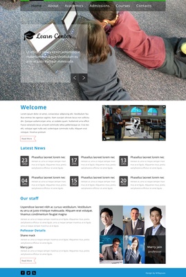 Learn Center a Educational Multipurpose Flat Bootstrap Responsive web template