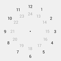 Clock Calendar Responsive Widget Template