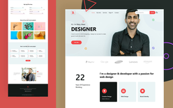 Biodata a Personal Portfolio Website Templates