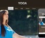 Yoga a Health and Fitness Mobile Website Template