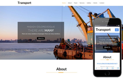 Transport a Industrial Category Flat Bootstrap Responsive Web Template