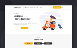 Foodyuppie Website Template