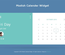 Modish Calendar Responsive Widget Template