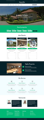 Home Plat a Real Estate Category Bootstrap Responsive Web Template