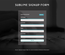 Sublime Signup Form a Flat Responsive Widget Template