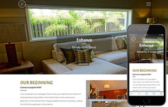 Enhance an Interior Category Flat Bootstrap Responsive Web Template