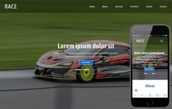 Race a Sports Category Flat Bootstrap Responsive Web Template