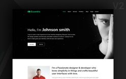 Eccentric V2 Website Template