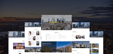 Land Mark – Real Estate Bootstrap Responsive Web Template