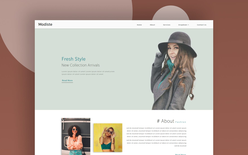 Modiste a Fashion Category Bootstrap Responsive Web Template