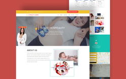 Child Care Medical Category Bootstrap Responsive Web Template