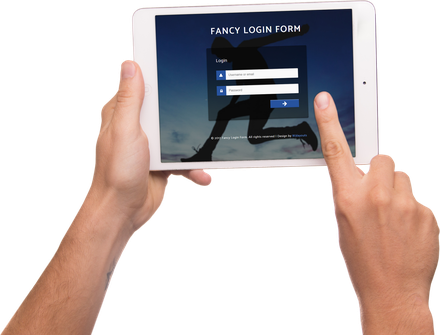 Fancy Login Form a Flat Responsive Widget Template