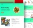 Salads a website template for foodies