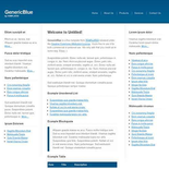 Genericblue: CSS Templates | TEMPLATED