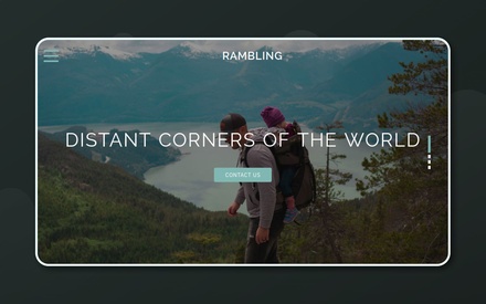 Rambling Travel Category Bootstrap Responsive Web Template