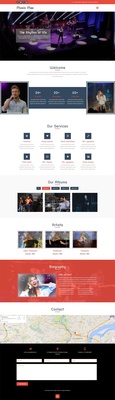 Music Max a Entertainment Category Flat Bootstrap Responsive Web Template