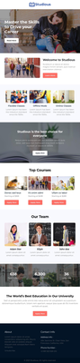 Studious Website Template