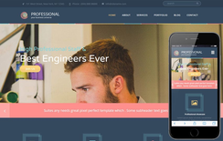 Professional a Corporate Portfolio Flat Bootstrap Responsive Web Template