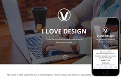 Visual Box a Onepage Portfolio Flat Bootstrap Responsive Web Template