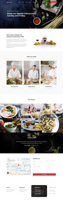 Eatery Template