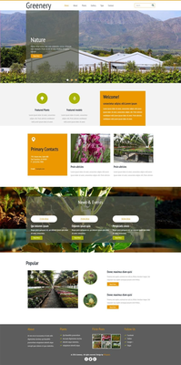 Greenery a Agriculture Category Flat Bootstrap Responsive Web Template