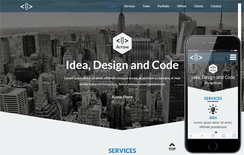 Arrow a Corporate Portfolio Flat Bootstrap Responsive web template