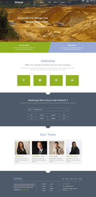 Stone a Industrial Flat Bootstrap Responsive Web Template