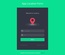 App Location Form Flat Responsive Widget Template