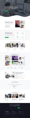 Corp Vision Business Website Template