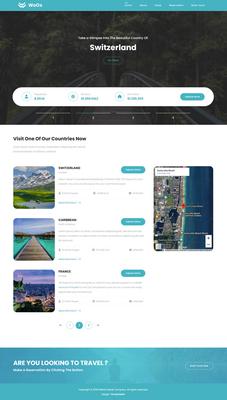 Woox Travel Template