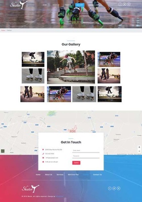 Skater a Sports Category Bootstrap Responsive Web Template