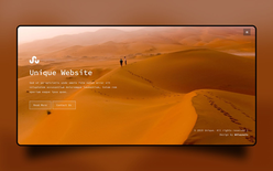 Unique a Multipurpose Flat Bootstrap Responsive Web Template